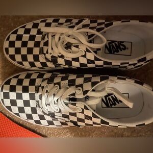 Vans Black and White Checkered Shoes
